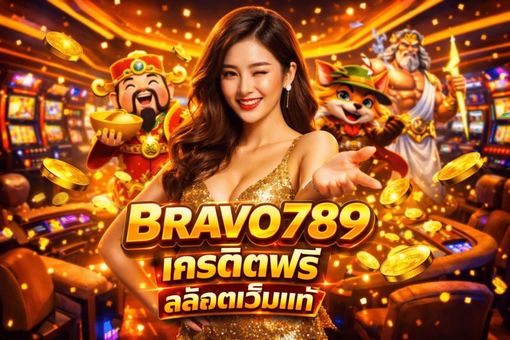 BRAVO789 เครดิตฟรี สล็อตเว็บแท้